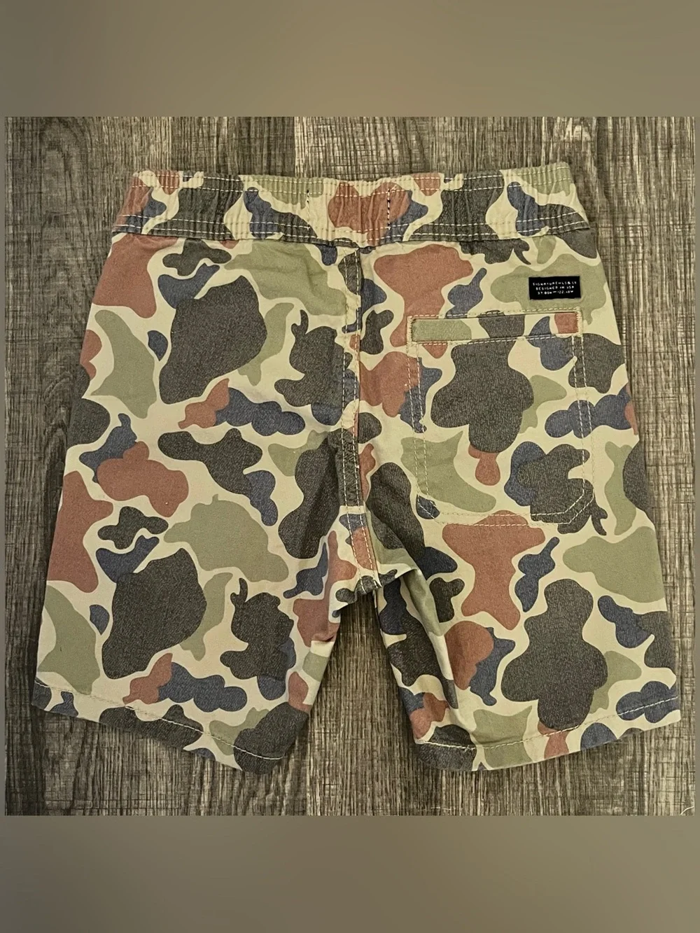 Levi's Signature Boy Camo Print Shorts Size -XS